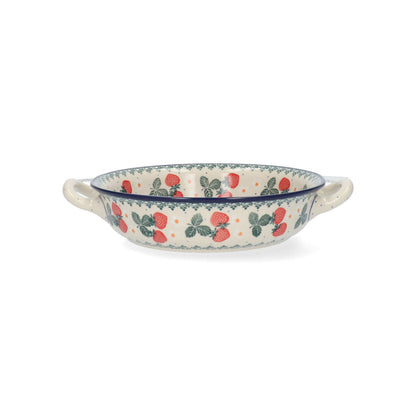 Ovenschaal Rond 1000 ml - Strawberries