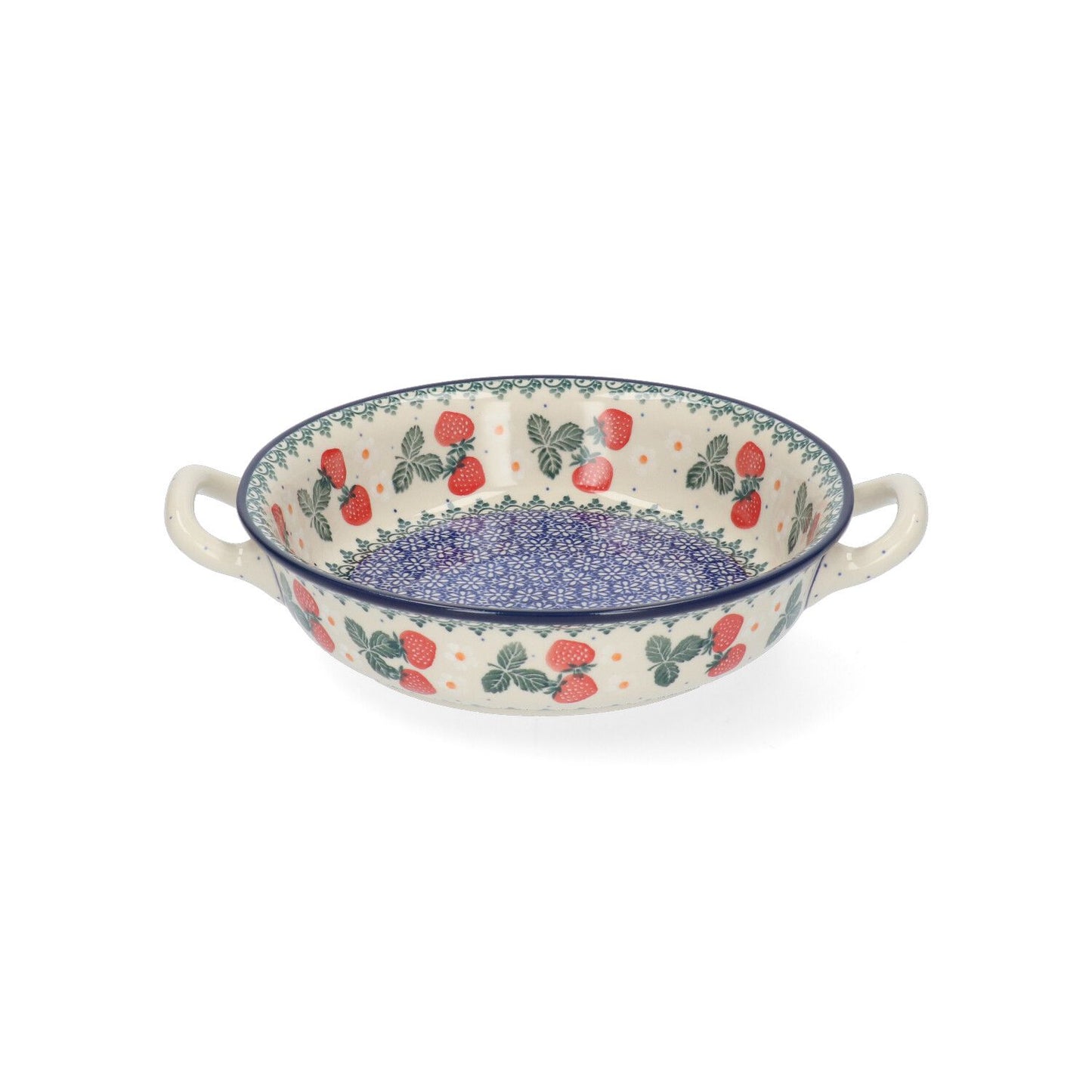 Ovenschaal Rond 1000 ml - Strawberries