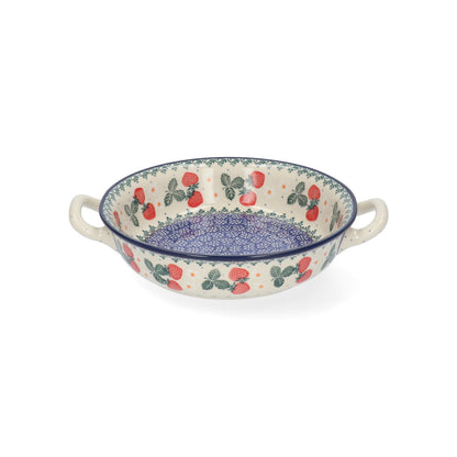Ovenschaal Rond 1000 ml - Strawberries