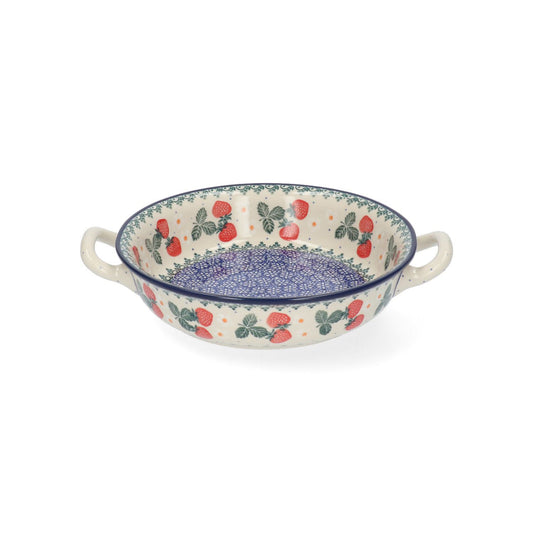 Ovenschaal Rond 1000 ml - Strawberries