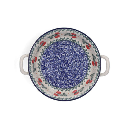 Ovenschaal Rond 1000 ml - Strawberries