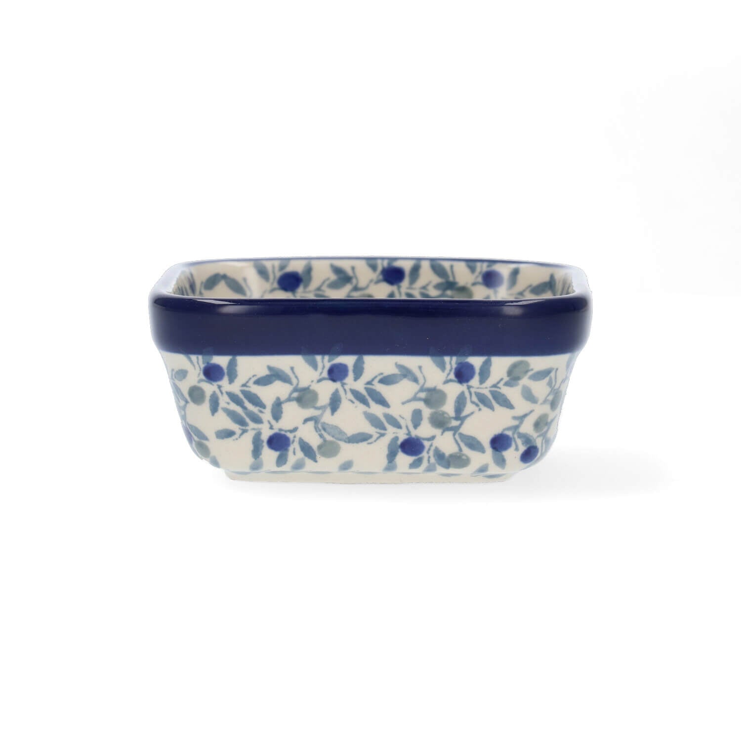 Vierkante kom 170 ml - Blue Olive