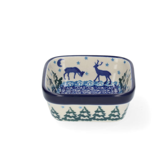 Square bowl 170 ml - Christmas Deer