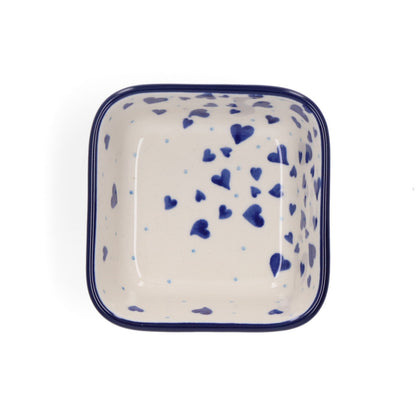 Vierkante Kom 170 ml - Hearts