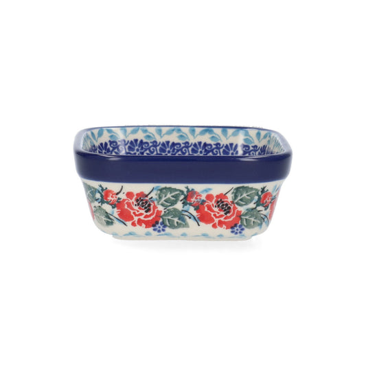 Vierkante Kom 170 ml - English Rose