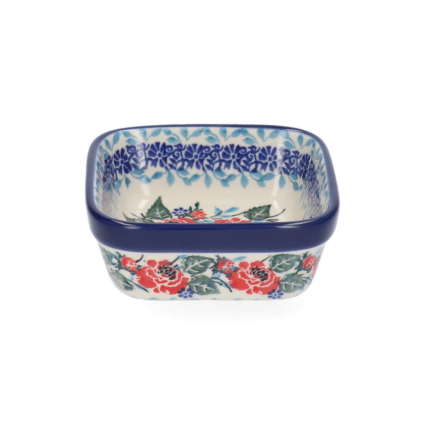 Vierkante Kom 170 ml - English Rose