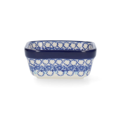 Vierkante Kom 170 ml - Blue Garden