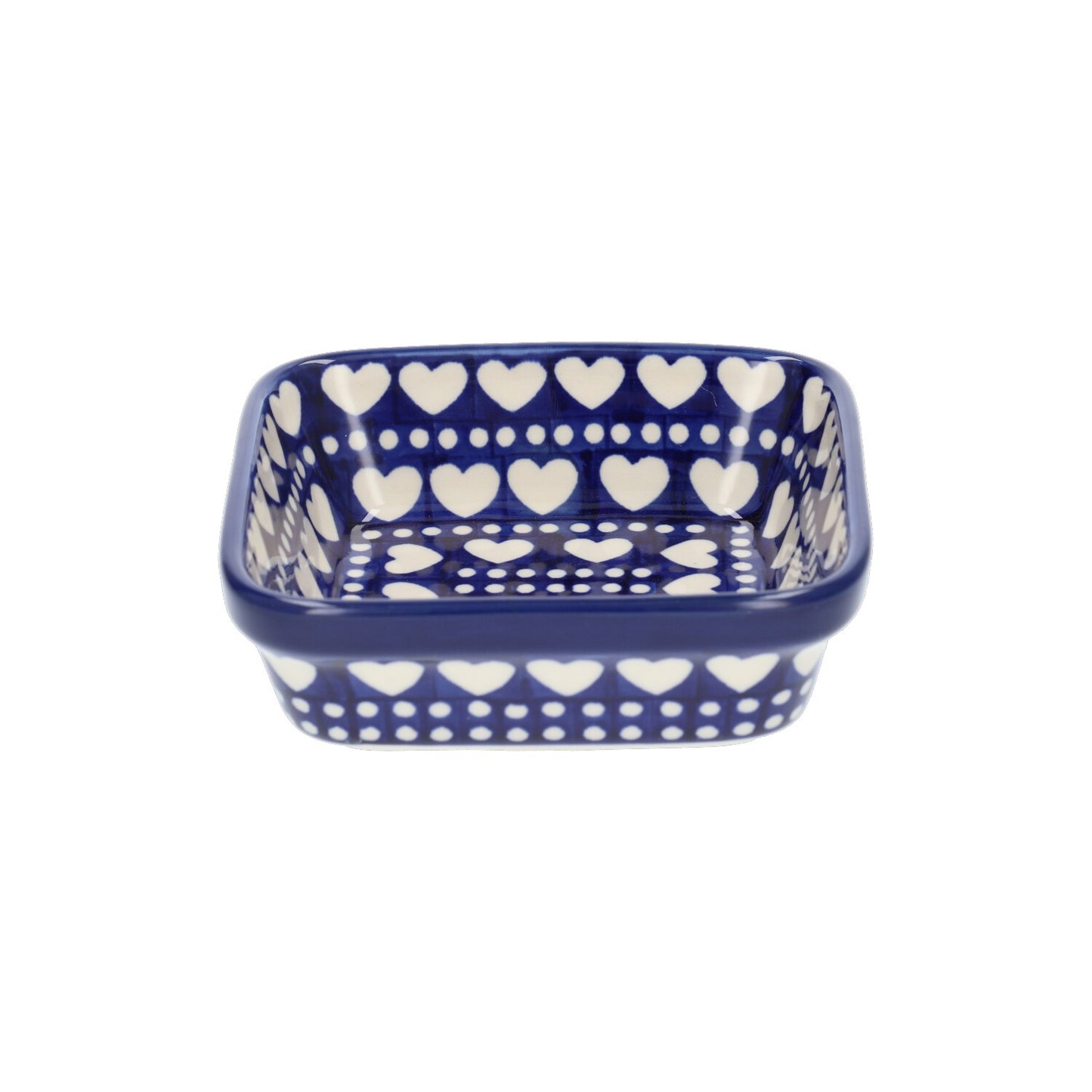 Vierkante kom 350 ml - Blue Valentine