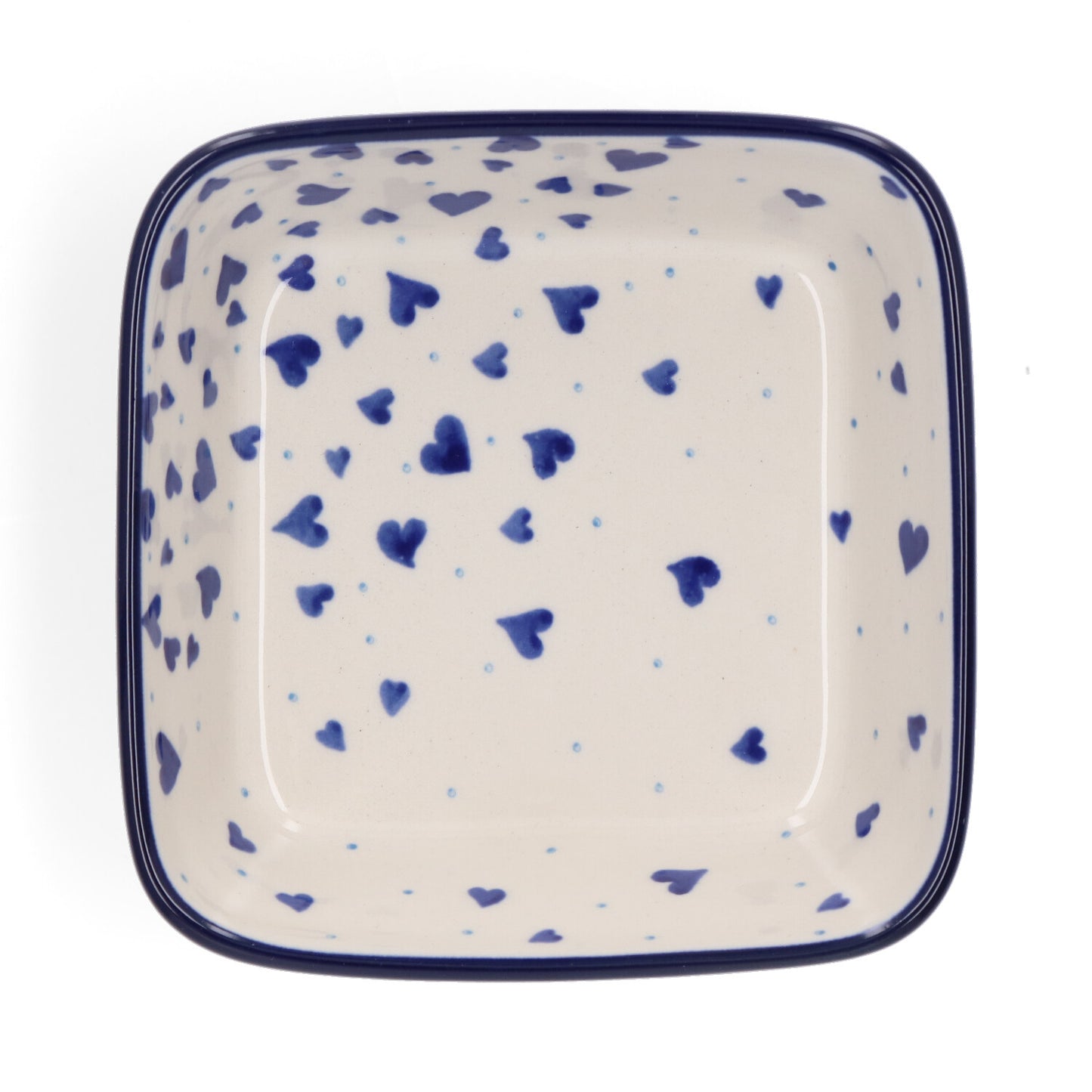 Vierkante Kom 350 ml - Hearts