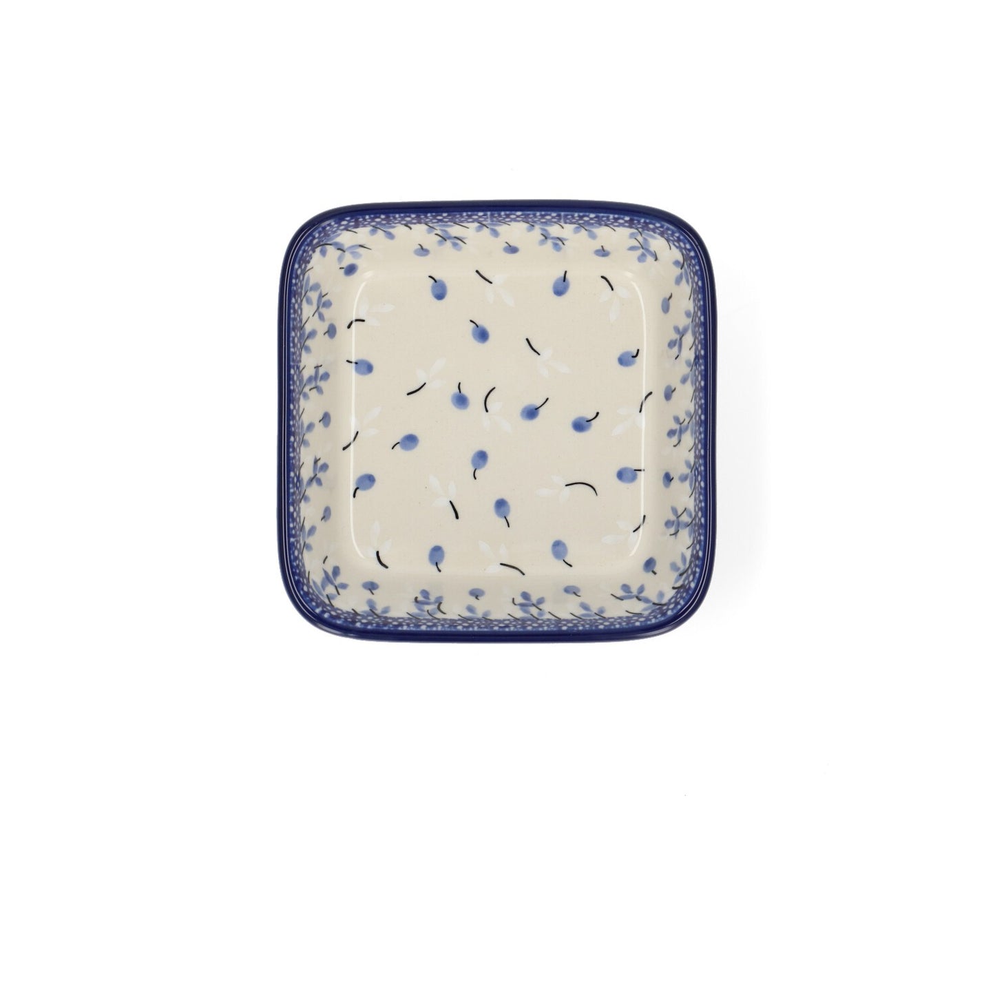 Vierkante kom 350 ml - Berry Dance