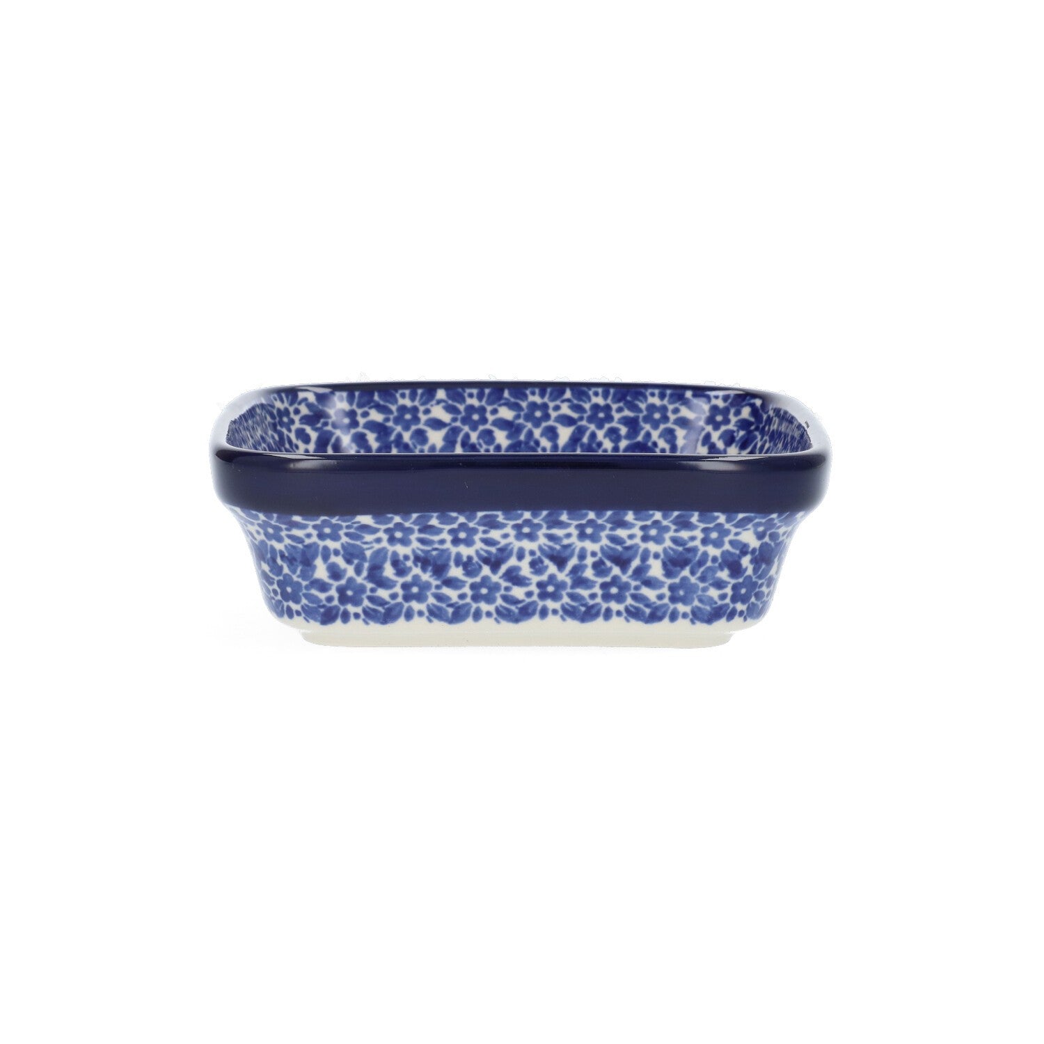 Vierkante kom 350 ml - Indigo