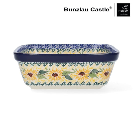 Ovenschaal Vierkant 1550 ml - Van Gogh Museum - Sunflowers
