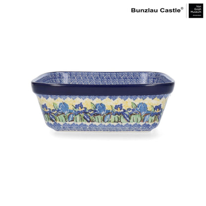 Ovenschaal Vierkant 1550 ml - Van Gogh Museum - Irises Unikat