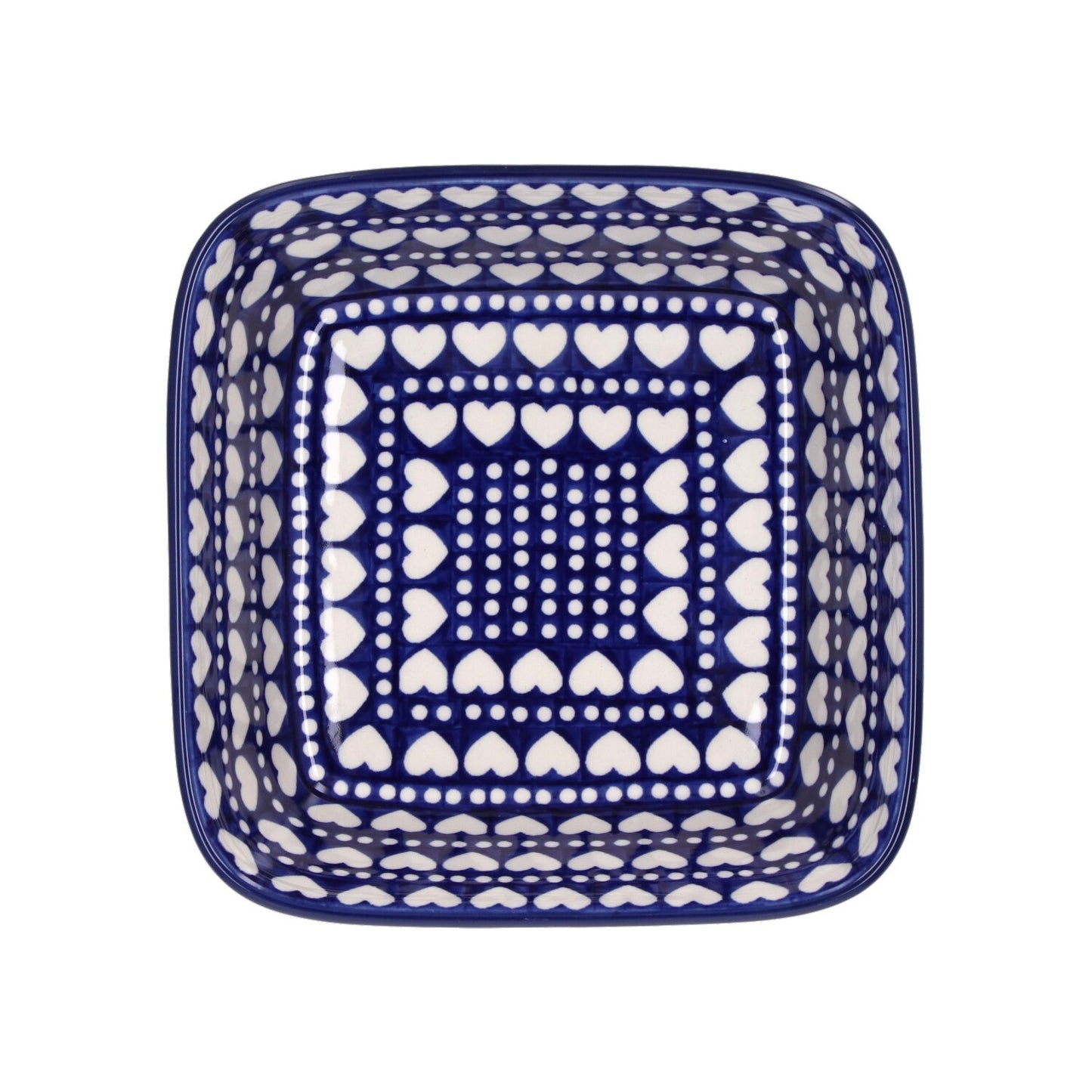Auflaufform quadratisch 1550 ml - Blue Valentine