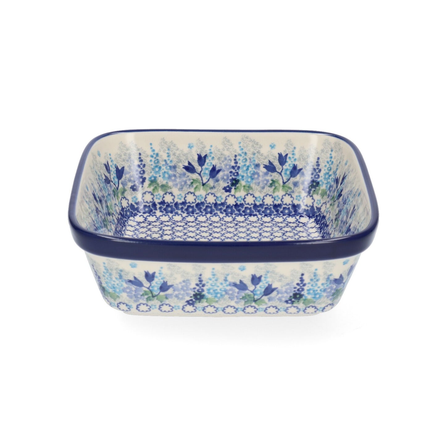 Ovenschaal Vierkant 1550 ml - Blue Garden