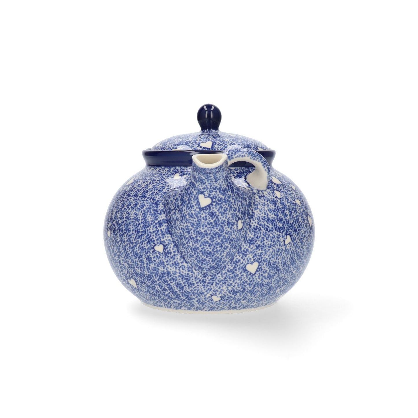 Theepot 2000 ml - White Hearts