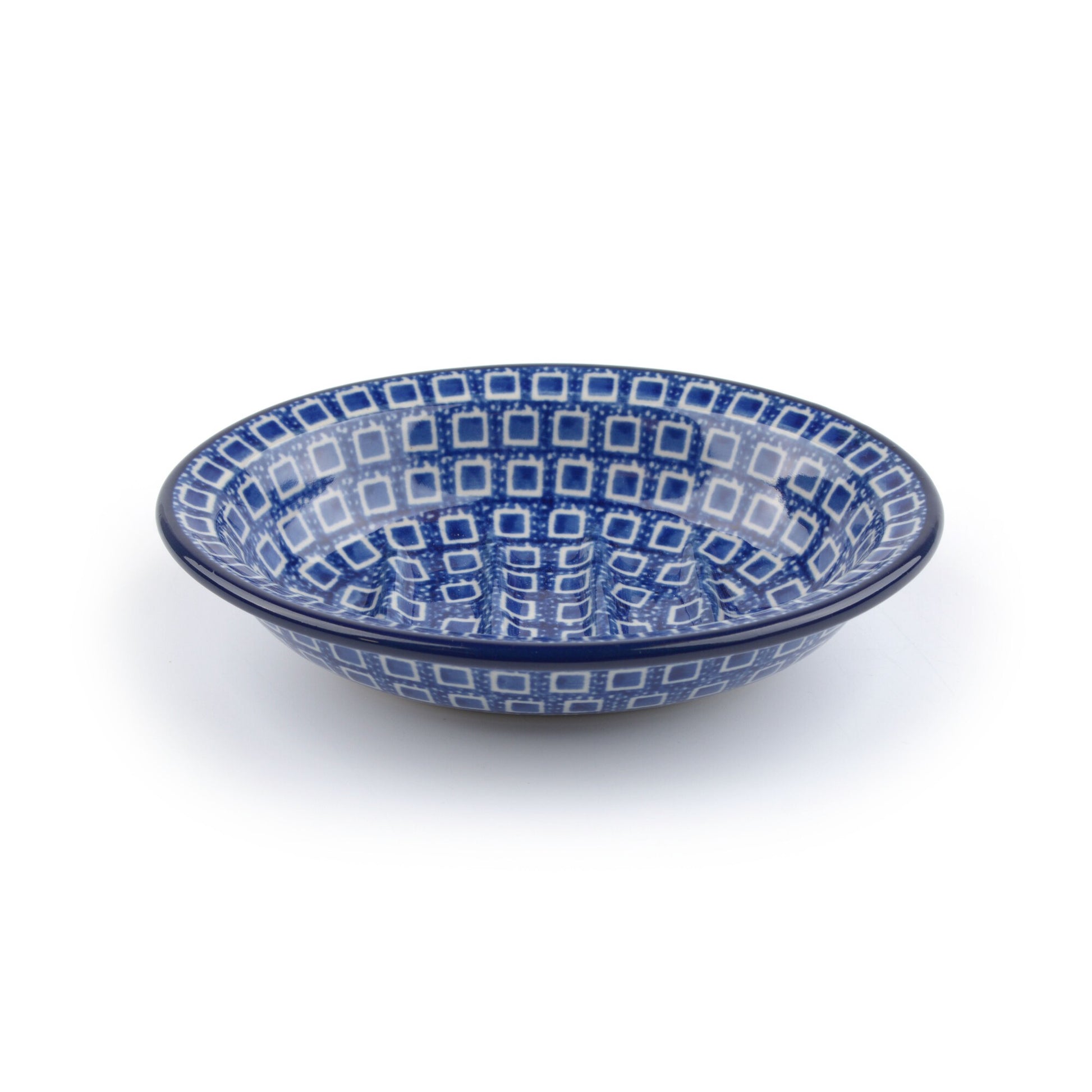 Zeepbakje Rond  - Blue Diamond