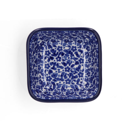 Square bowl 70 ml - Indigo