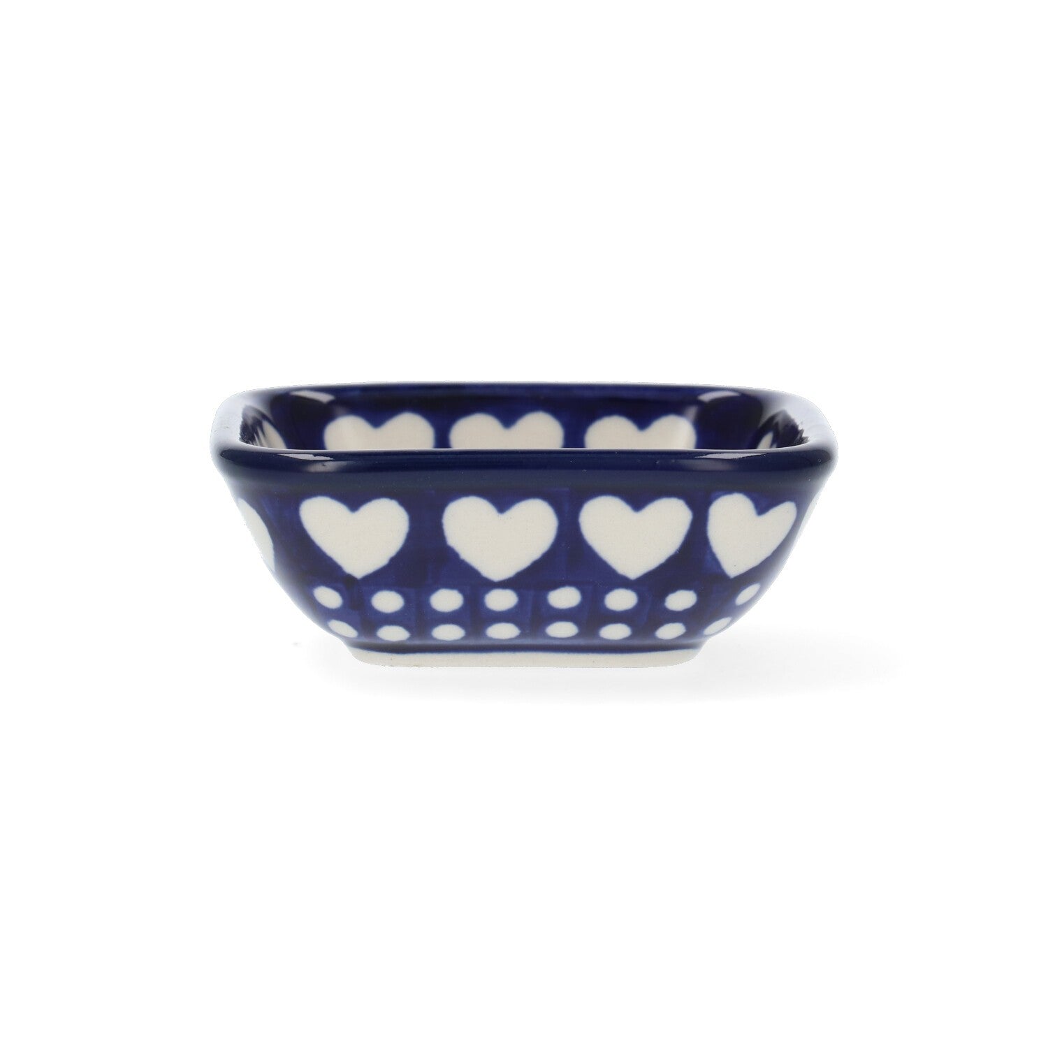 Vierkante kom 70 ml - Blue Valentine