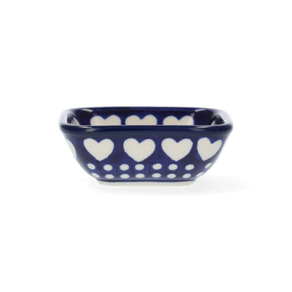 Vierkante kom 70 ml - Blue Valentine