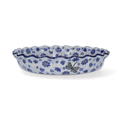 Pie Dish Wide Edge 1610 ml - Dragonfly