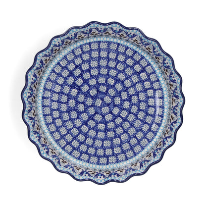 Pie Dish Wide Edge 1610 ml - Marrakesh