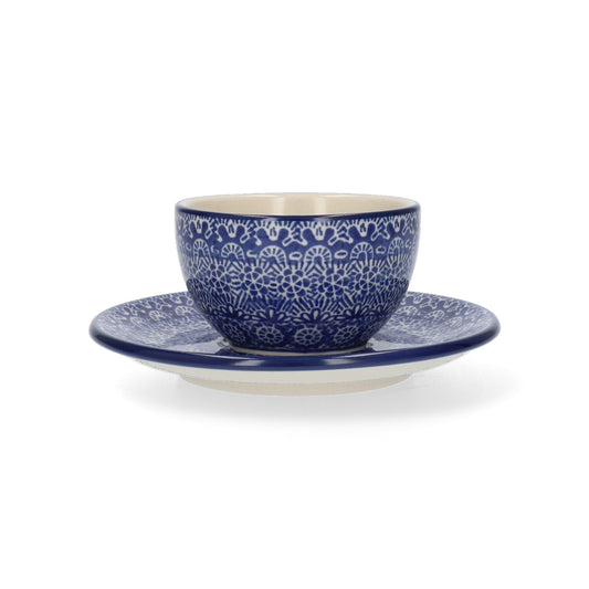 Tasse und Untertasse 170 ml - Spitze