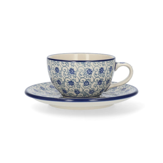 Kop en Schotel 170 ml - Flower Fountain