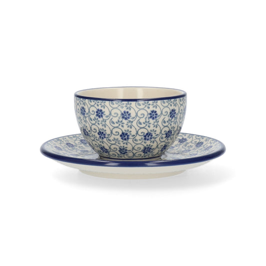 Tasse und Untertasse 170 ml - Blumenbrunnen