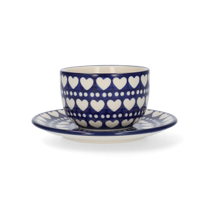 Kop en Schotel 230 ml - Blue Valentine