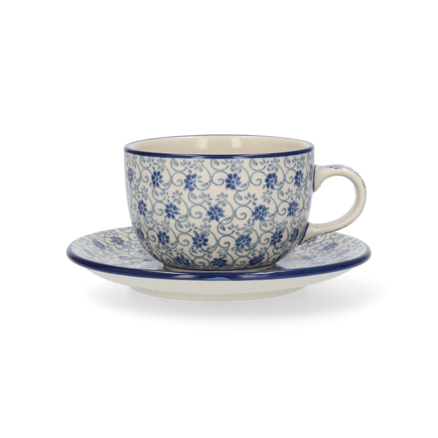 Kop en Schotel 230 ml - Flower Fountain