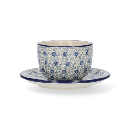 Kop en Schotel 230 ml - Flower Fountain