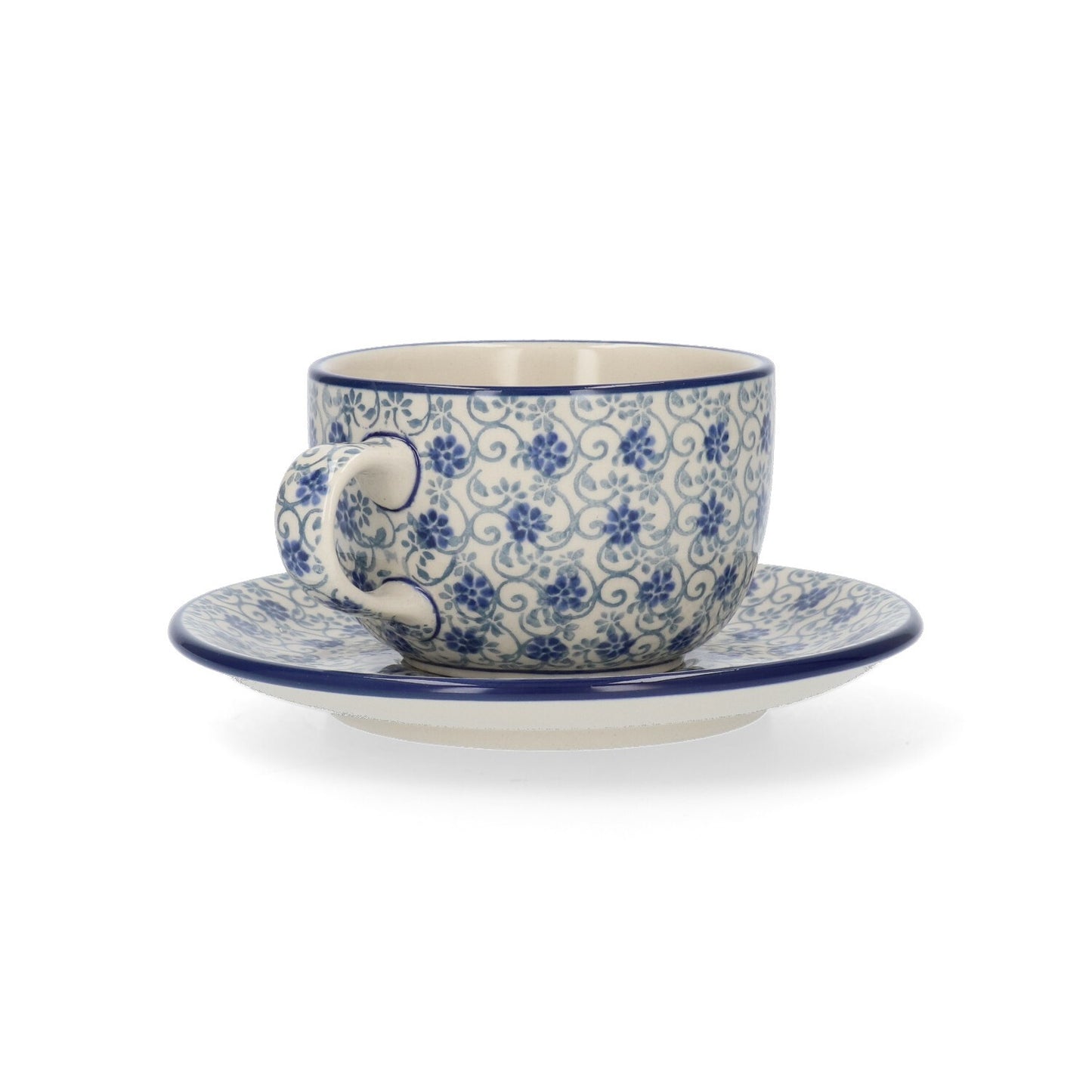 Kop en Schotel 230 ml - Flower Fountain