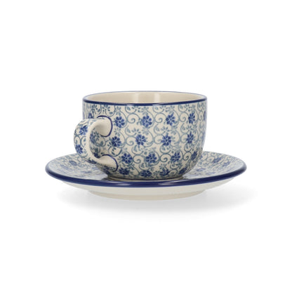 Kop en Schotel 230 ml - Flower Fountain