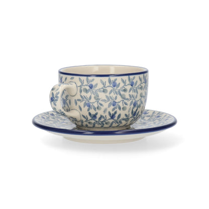 Kop en Schotel 230 ml - Blue Olive