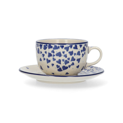 Kop en schotel 230 ml - Hearts