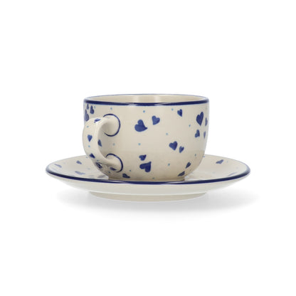 Kop en schotel 230 ml - Hearts