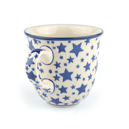 Tulp mok 330 ml - White Stars