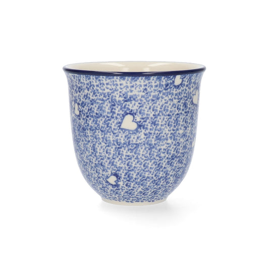 Tulp mok 330 ml - White Hearts