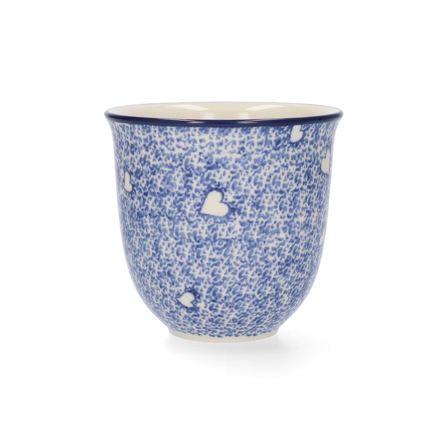 Tulp mok 330 ml - White Hearts