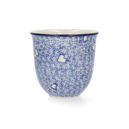 Tulp mok 330 ml - White Hearts