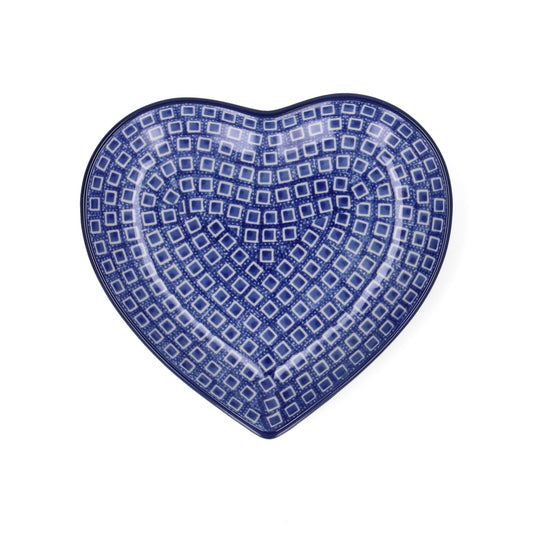 Bord Hart Medium - Blue Diamond