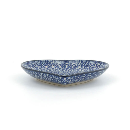 Platte Herz Medium - Indigo
