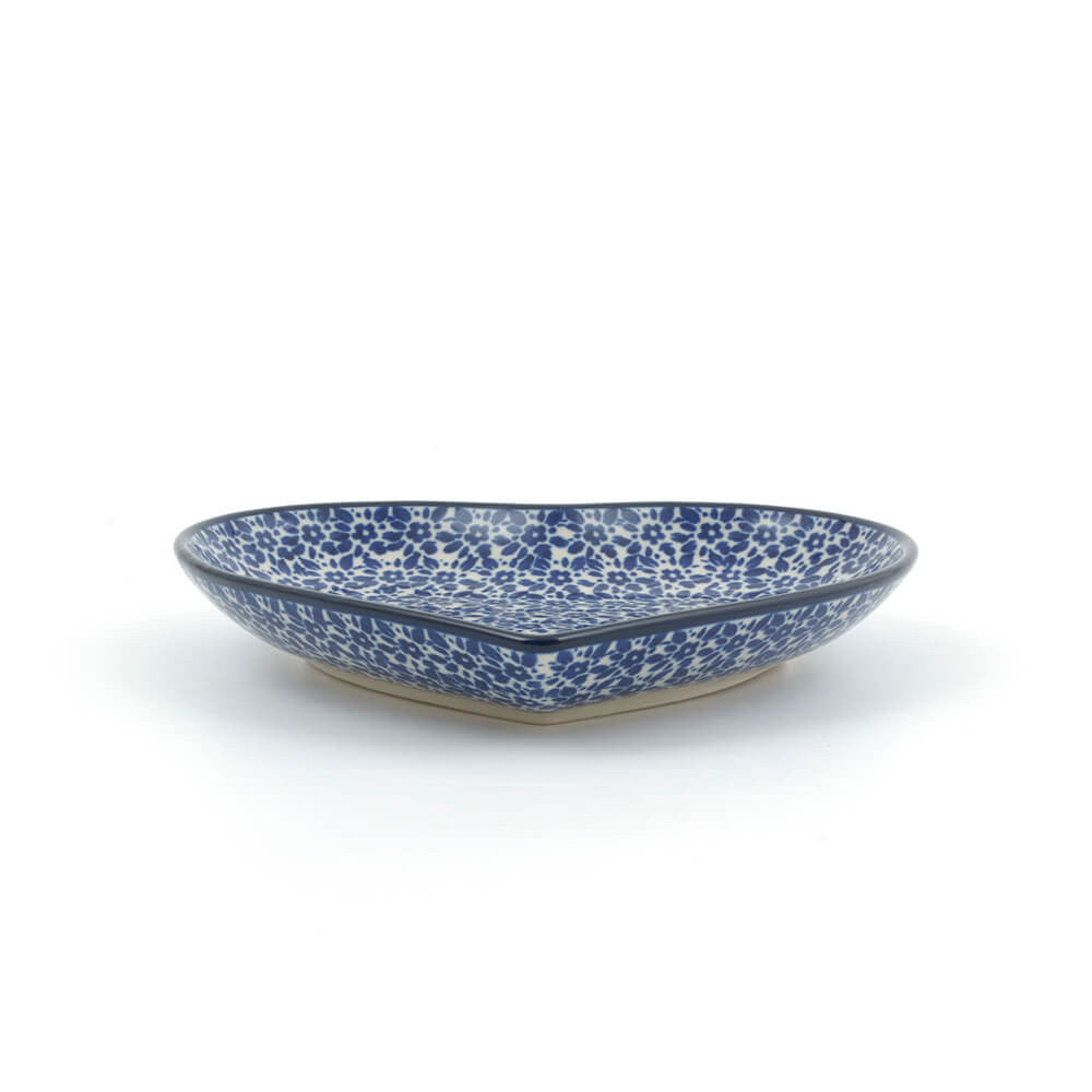 Plate Heart Medium - Indigo
