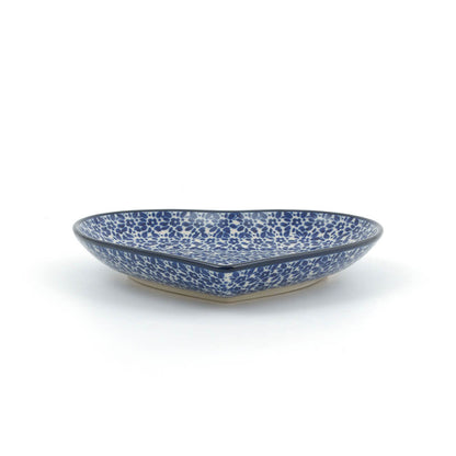 Plate Heart Medium - Indigo