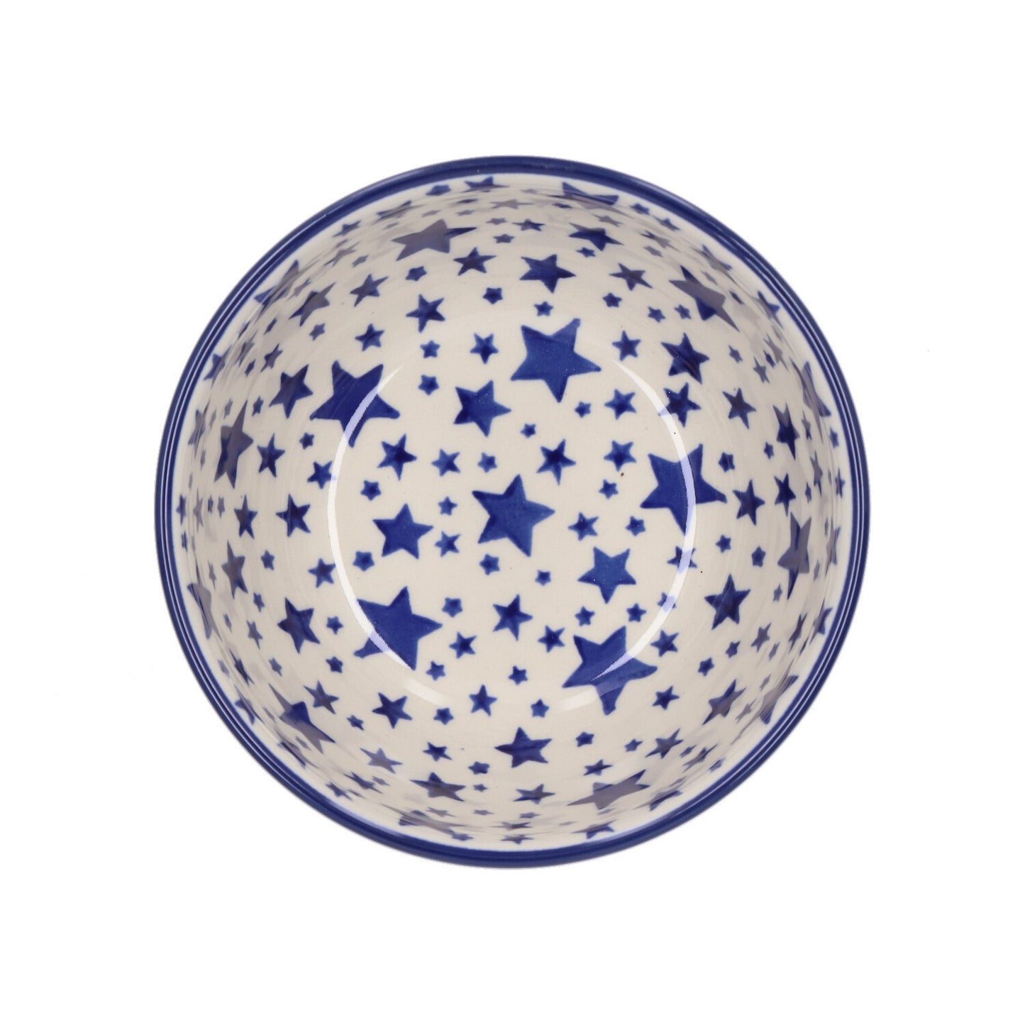 Rijstkom 600 ml - White Stars