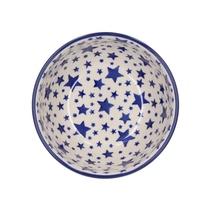 Rijstkom 600 ml - White Stars