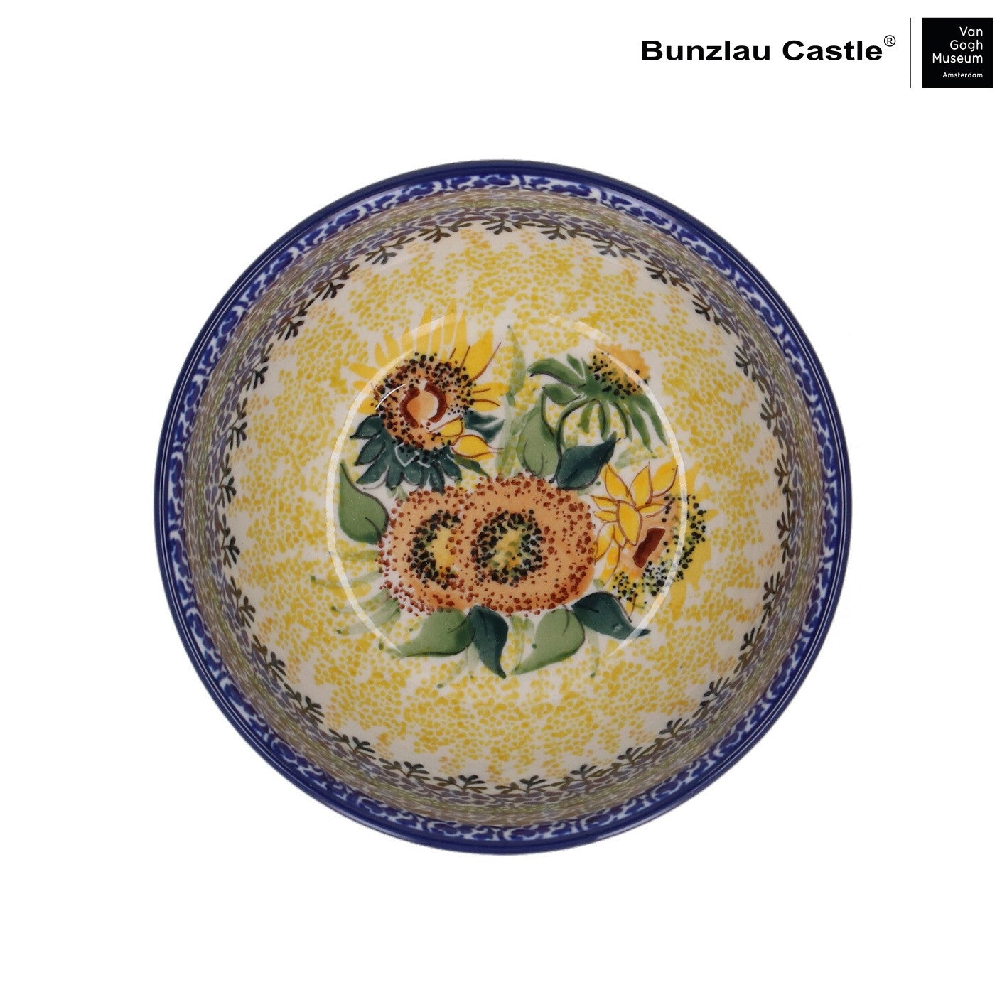 Rijstkom 600 ml - VGM Sunflowers UNIKAT