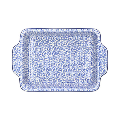Rechteckige Auflaufform mit Griffen S - 2176 Buttercup