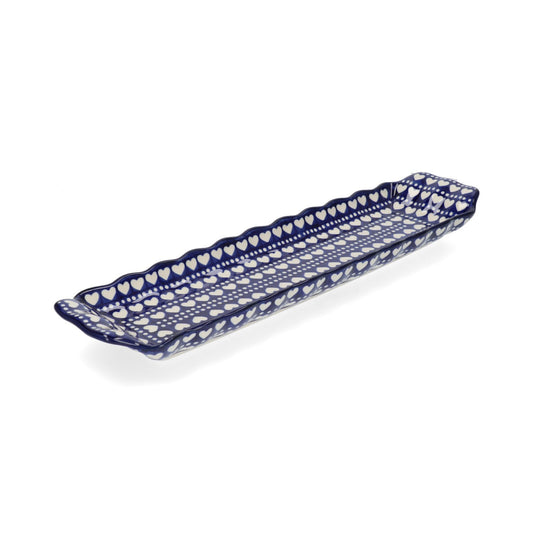  Baguette Dish - Blue Valentine